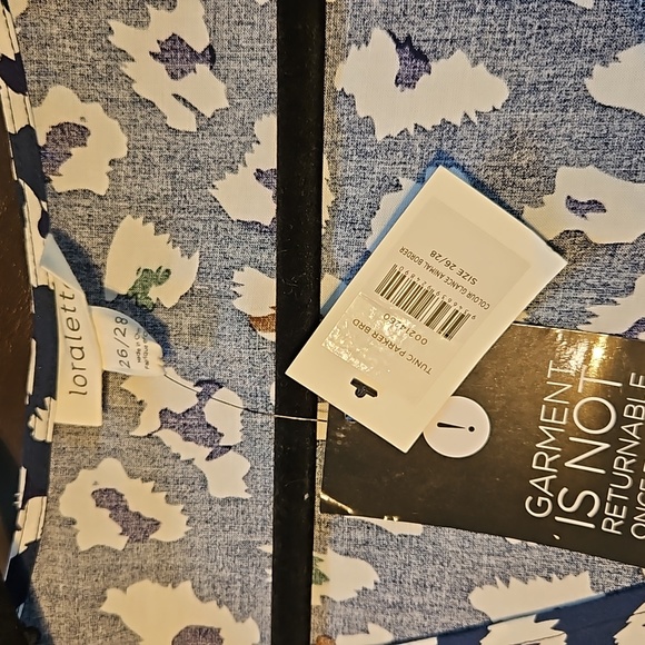 BNWT UK size 26-28-30-32, Loralette (Evans) cotton tunic shirt dress top, L 35in - Picture 7 of 13